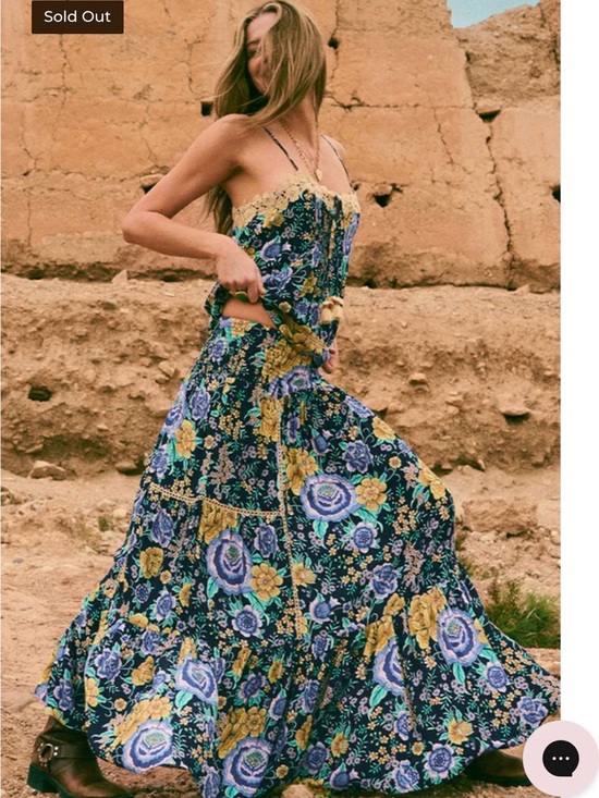 Spell Dresses & Skirts - Spell Full Bloom maxi skirt medium NWT